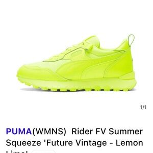 Puma Neon Lime Women's Runner Sneaker